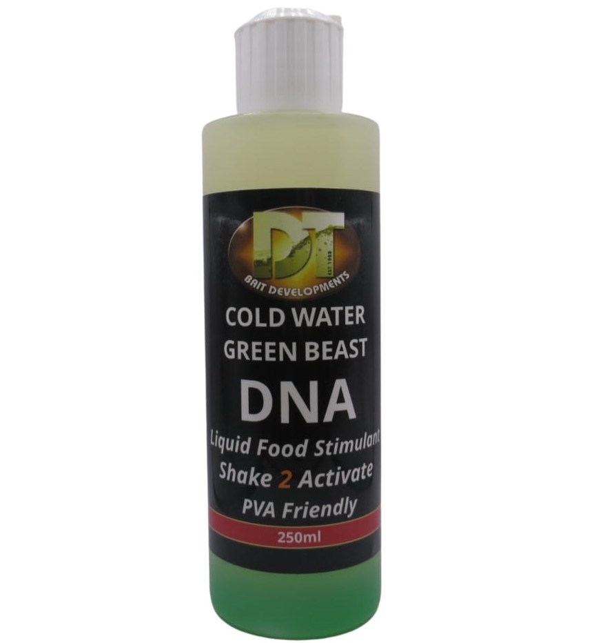 DT Baits Cold Water Green Beast DNA Liquid