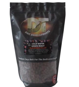 DT Baits Cold Water Green Beast 1kg 3mm Pellet