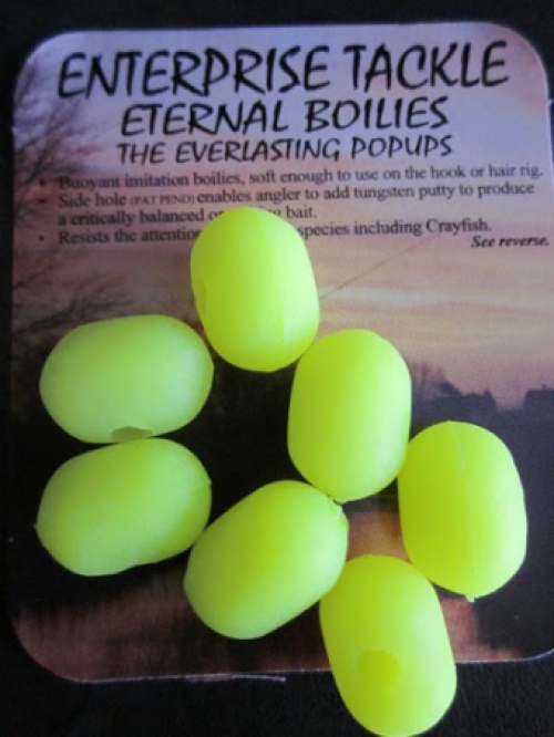 11 X 15mm Pellet Boilies Fluoro Yellow (Tp 8X7)