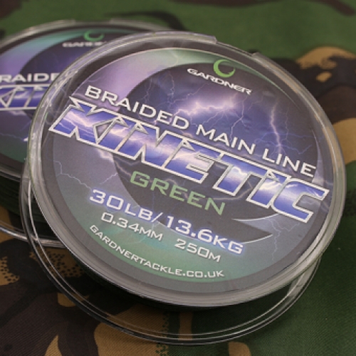 Kinetic Braided Mainline 20lb (9.1kg) 250mtr