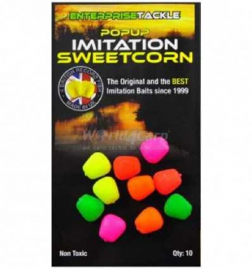 Popup Sweetcorn Mixed Fluoro Colours (Tp 10X10)