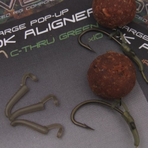 Covert Pop-Up Hook Aligner Small C-Thru Brown (TPx5)