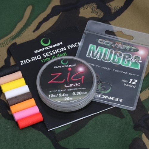 Zig Rig Session Barbless Pack - 12lb (4.5kg)